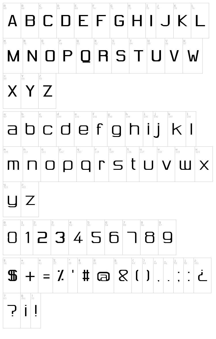 Hug Femmes font map